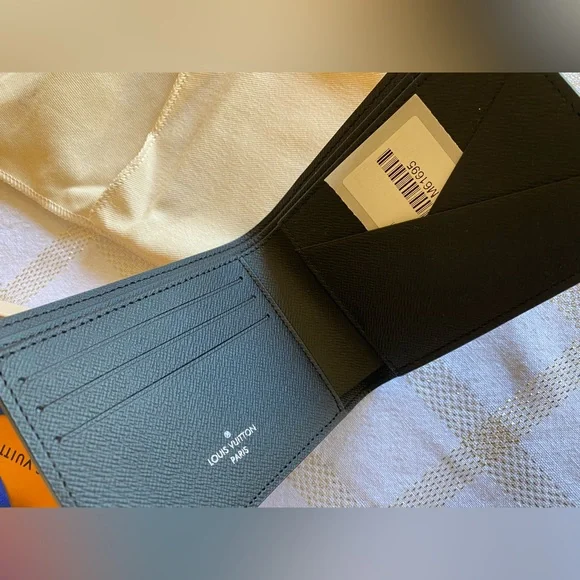 Louis Vuitton monogram eclipse men’s multiple wallet BNWB